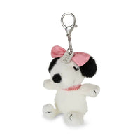 Peanuts Lucky Belle Fuzzy Keychain Cream 10cm
