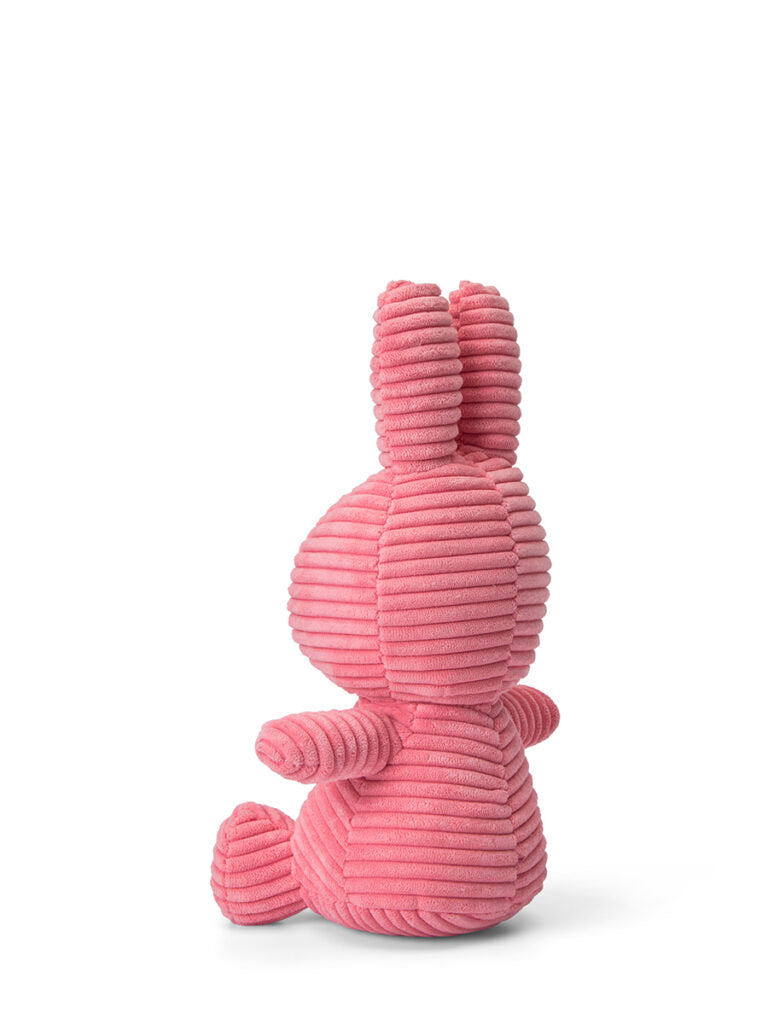Miffy & Friends Miffy (ECO) Corduroy Bubblegum Pink 23cm main image 1