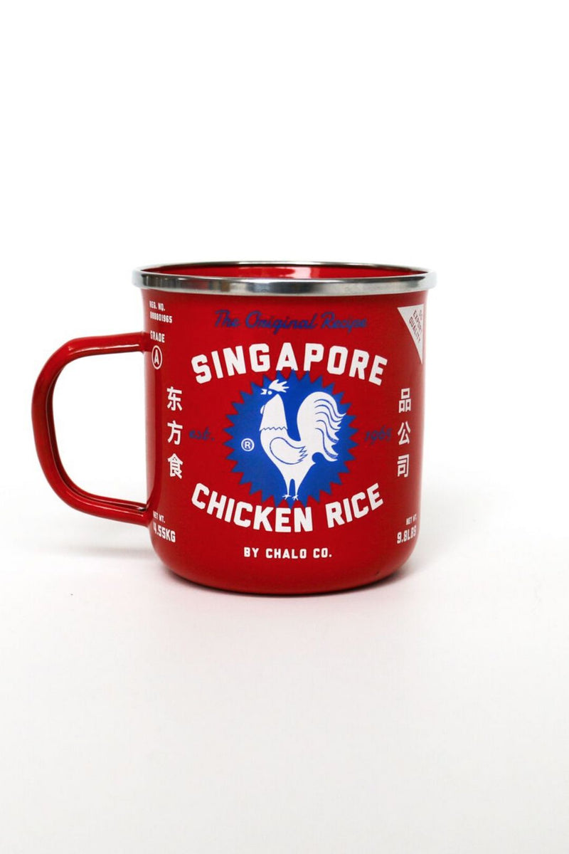 Chalo Chicken Rice Enamel Mug Hyggerium