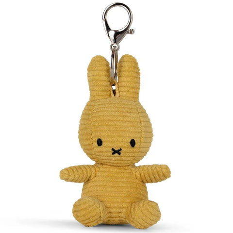Miffy Keychain ECO Corduroy Acacia 10cm