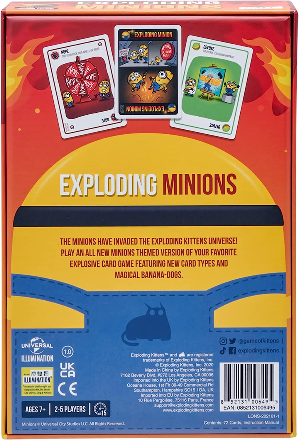 Exploding Minions | Card Games | Singapore – Hyggerium