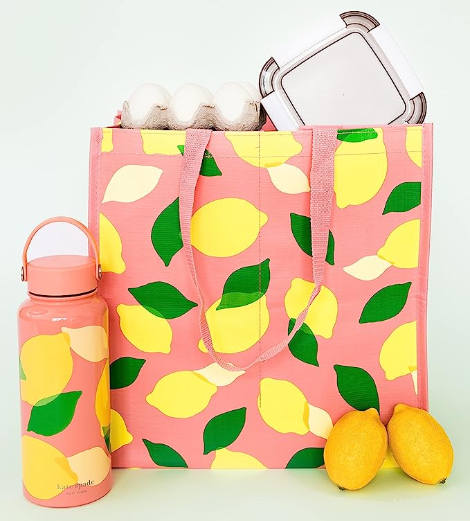 Kate Spade Grocery Tote Lemon Toss Hyggerium