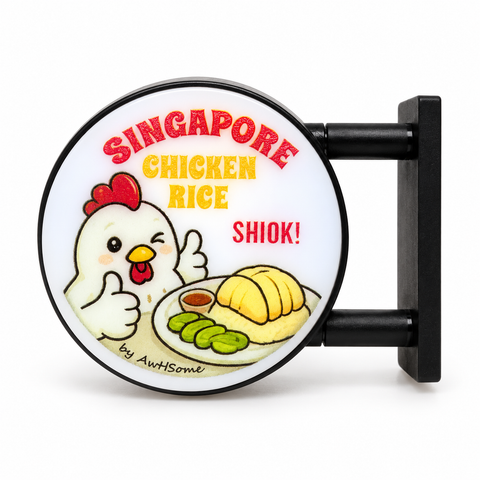 Mini Light Box Magnet – Chicken Rice