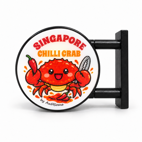 Mini Light Box Magnet – Chilli Crab