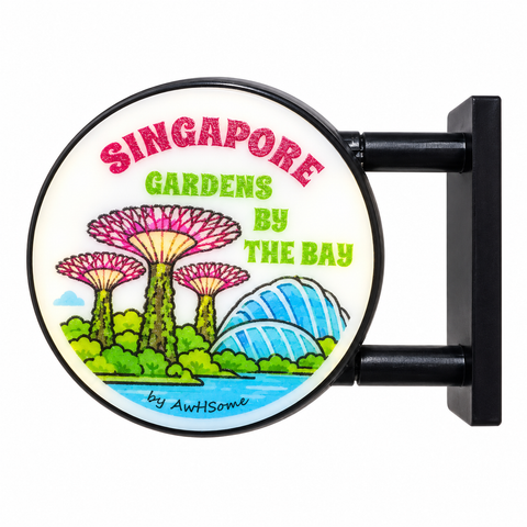 Mini Light Box Magnet – Gardens by the Bay