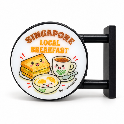 Mini Light Box Magnet – Local Breakfast