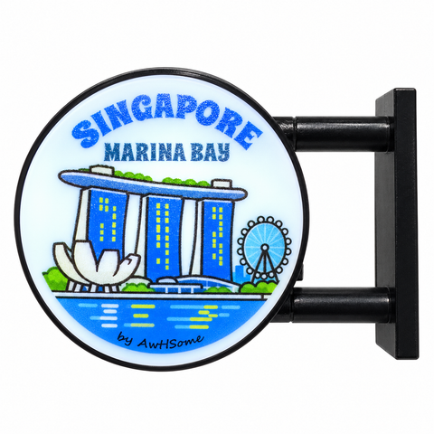 Mini Light Box Magnet – Marina Bay Sands (MBS)