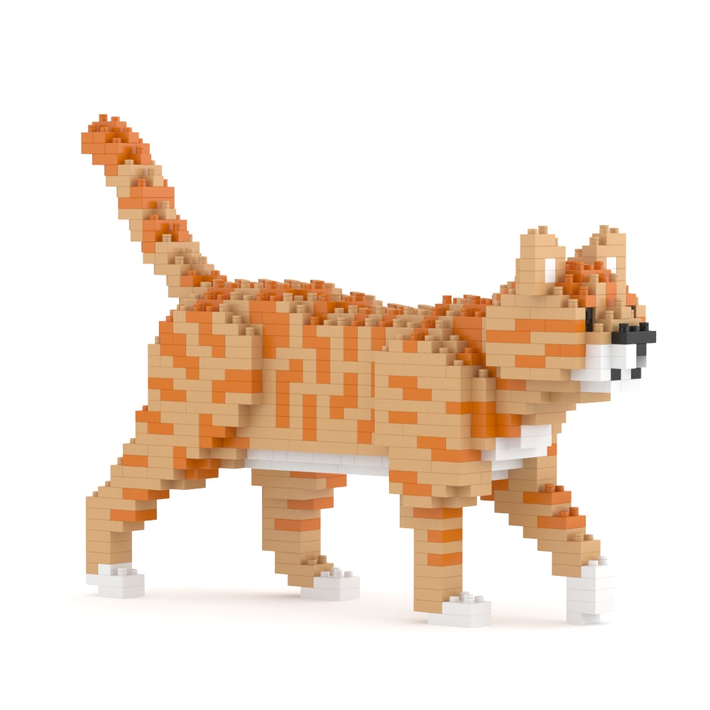 Orange Tabby Cat 01S / 01C | Building Blocks – Hyggerium