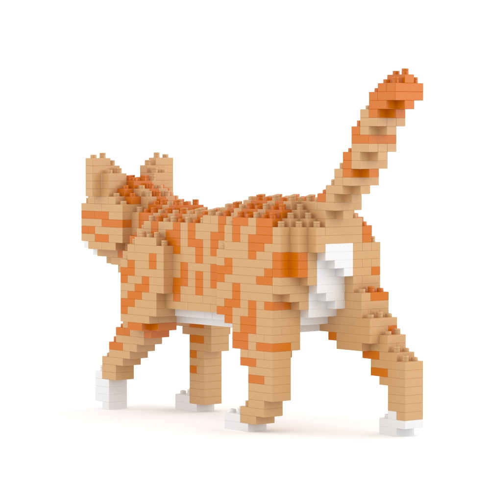 Orange Tabby Cat 01S / 01C | Building Blocks – Hyggerium