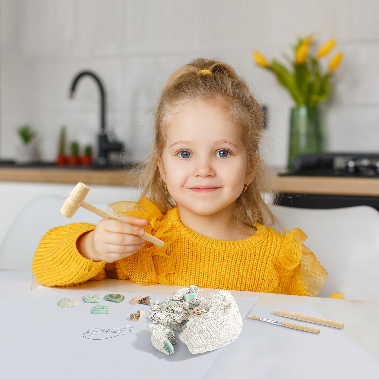 Dig & Make Bracelet - Sea Shell | DIY for Kids – Hyggerium