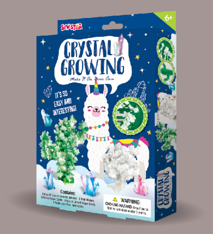 Crystal Growing Llama Hyggerium